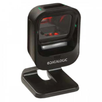 Datalogic MGL 900i juodos spalvos magnetinės juostos skaitytuvas su stovu, EU maitinimo bloku, RS232 2m kabeliu