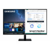 Samsung S27AM502NR 27 colių Full HD išmanusis monitorius su Tizen OS, HDR10, Wireless DeX, AirPlay 2, įmontuotais garsiakalbiais, juodas