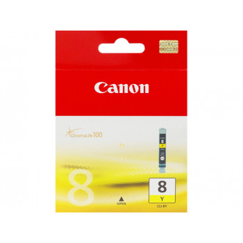 Canon CLI-8Y - 0623B006 geltonas rašalo kasetė - PIXMA iP3500, iP4500, iP5300, MP510, MP520, MP610, MP960, MP970, MX700, MX850, Pro9000