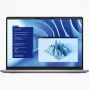 DELL Latitude 7455 2-in-1 konvertuojamas nešiojamas kompiuteris 14 colių FHD+ liečiamas ekranas, Snapdragon X1P-64-100, 16GB RAM, 512GB SSD, Windows 11 Pro, titano pilka