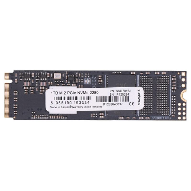 Vidinis SSD 2-Power 1TB M.2 2280 NVMe PCIe (2P-02HM076)