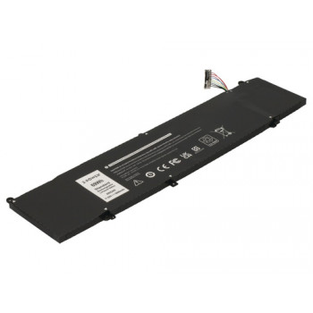2-POWER Dell Alienware M15 pagrindinė baterija - 69 Wh, 4 celių ličio jonų, juoda (2P-0JJPFK)