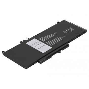 2-POWER pagrindinė baterija 44Wh Dell Latitude E5470 - 4 celių, 7,4V, 5946mAh, juoda (2P-451-BBLL)