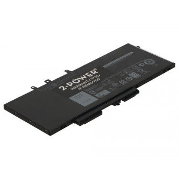 2-Power 2P-451-BBZG pagrindinė baterija, skirta Dell Latitude 5580 ir Precision 3520 - 8500 mAh, 97 Wh (2P-451-BBZG)