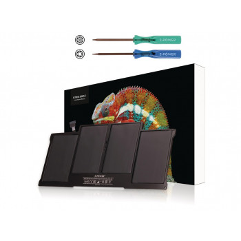 2-Power 2P-A1496 baterija, skirta Apple MacBook Air 13 A1369 (Late 2010 – Mid 2011) ir A1466 (Mid 2012 – Early 2014)