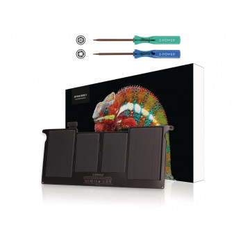 2-power 2P-A1406 baterija, skirta Apple MacBook Air 11 A1370 (Mid 2011 EMC2471) - A1465 (Mid 2012 EMC2558 - Mid 2013 EMC2631 - Early 2014 EMC2924 - Early 2015)