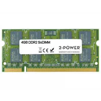 2-POWER 2P-A2537139 4 GB DDR2-800 PC2-6400 240 kontaktų DIMM atmintis, ne ECC, be buferio