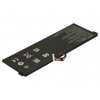 2-Power 2P-AP19B8K pagrindinio akumuliatoriaus paketas – 10,8 V, 3400 mAh, Li-Ion, 3 celių, juodos spalvos (2P-AP19B8K)