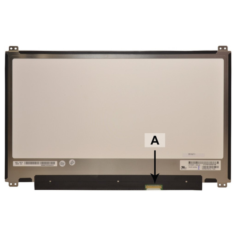 2-Power 13,3 colio 1920x1080 WUXGA Full HD matinis IPS ekranas