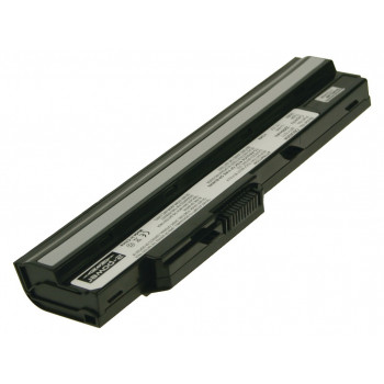 2-Power MSI Wind U100 pagrindinė baterija, juoda - 4400 mAh (2P-LCB461)