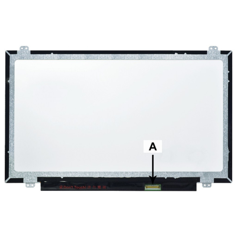 2-POWER 2P-NM2N3 14 colių WXGA LED ekranas nešiojamam kompiuteriui - matinis, 30 kontaktų eDP, TN panelis