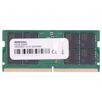 2-POWER CL40 SoDIMM - 32 GB - DDR5 (2P-SNPR62CWC/32G)