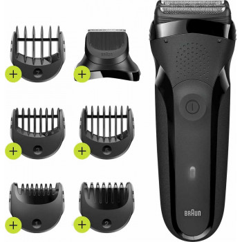 Braun Series 3 300BT elektrinis skustuvas, juodas, NiMH, 30 min. veikimo laikas