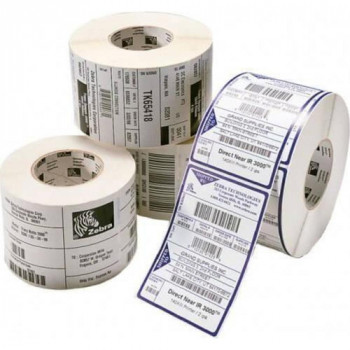 Zebra Z-Ultimate 3000T baltos termo perdavimo etiketės 51x10 mm, nuolatiniai klijai, matinė danga, 6 ritiniai | Kur.lt