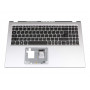 Acer COVER.UPPER.SILVER.W/KB.GERMAN – sidabrinis viršutinis dangtelis su vokiška klaviatūra