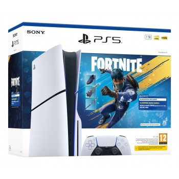 Sony PlayStation 5 Slim konsolė su Fortnite Blooming Chaos rinkiniu