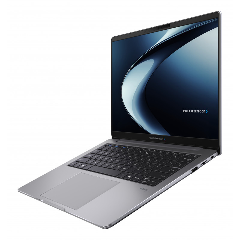 ASUS ExpertBook PM5406CGA-TJ0073X 14 colių nešiojamasis kompiuteris - AMD Ryzen AI 5, 16GB DDR5, 512GB SSD, Windows 11 Pro, pilka