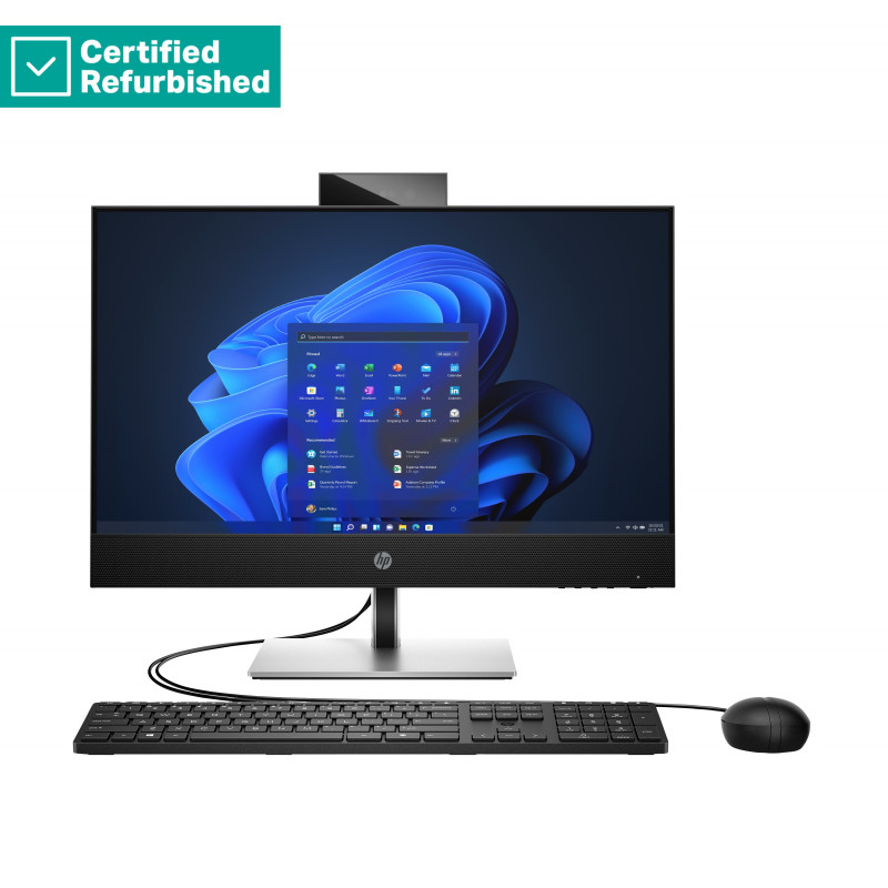 HP Pro 440 G9 AIO 23,8 colio All-in-One kompiuteris - i5-13500T, 16GB, 512GB SSD, FHD Non-Touch, reguliuojamas aukštis, USB pelė, Win 11 Pro, 1 metai (935Z3EAR#AKD)