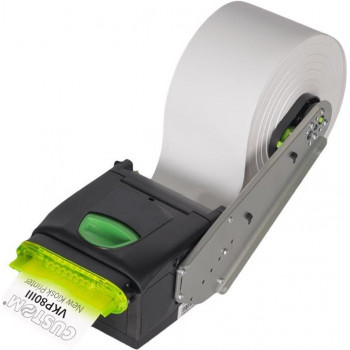 CUSTOM VKP80III tiesioginio terminio spausdinimo kvitų spausdintuvas, USB ir RS232, galinė jungtis