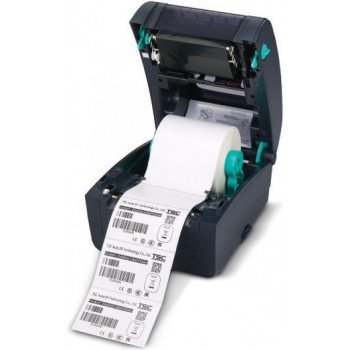 TSC TC210 brūkšninių kodų spausdintuvas – tiesioginė terminė / terminė perdavimo technologija, 203 x 203 DPI, 152 mm/s, laidinis ir belaidis, tamsiai mėlynas