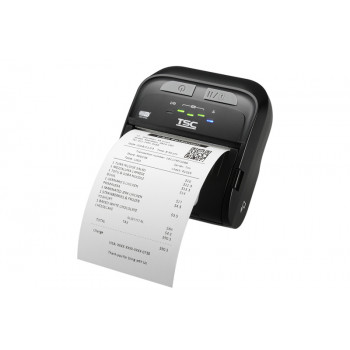 TSC TDM-30 tiesioginio terminio spausdinimo mobilus spausdintuvas - 203 dpi, USB, Bluetooth, pasirenkamas Wi-Fi, 80 mm