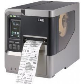TSC MX240P, AP/UK-MAL, 8 taškų/mm (203 dpi), ekranas, RTC, TSPL-EZ, USB, RS232, Ethernet – etikečių spausdintuvas