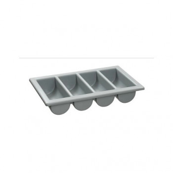 Bartscher A500410 Gastronorm indas GN 1/1 - polipropilenas (PP) - pilkas - stačiakampis - 530 mm - 325 mm - 100 mm