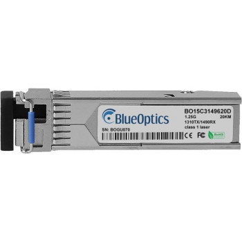 BlueOptics BO15C3149620D-WR White Rabbit SFP siųstuvas-imtuvas, 1,25 Gbps, 1310 nm, 10 km, vienmodis, LC Duplex, DDM