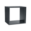 Vaddio Middle Atlantic BRK12 sieninis spintos stovas - juodas - 12U - 48,3 cm (19 inch)