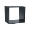 Vaddio Middle Atlantic BRK12 sieninis spintos stovas - juodas - 12U - 48,3 cm (19 inch)