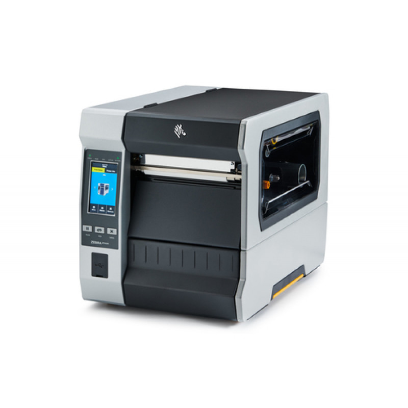 Zebra ZT62063-T2E01078 3M ZT620 6 colių 300 dpi pramoninis spausdintuvas su Euro ir JK maitinimo laidais, Serial, USB - Bluetooth 4