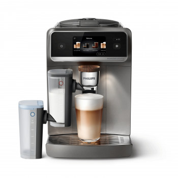 Philips EP8757/92 pilnai automatinis espreso kavos aparatas su LatteGo pieno sistema, 1,9 l, pilka