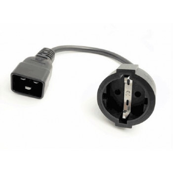 APC EPDU-PCC0B maitinimo laidas, Schuko į C20, 0,5 m