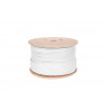 CABLETECH KAB0013 F690 bendraašis kabelis 75 omų, baltas, 305 m ritė