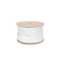 CABLETECH KAB0013 F690 bendraašis kabelis 75 omų, baltas, 305 m ritė