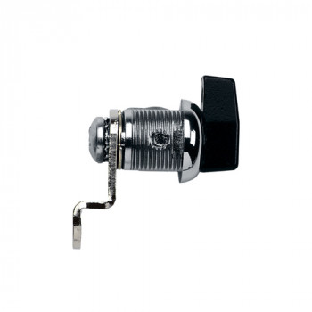 Vaddio Middle Atlantic LATCH sistemos rakinimo spyna DWR serijos sieninėms spintoms - juoda