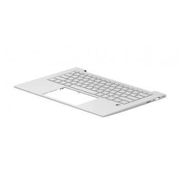 HP atsarginė nešiojamojo kompiuterio klaviatūra su ClickPad, foniniu apšvietimu