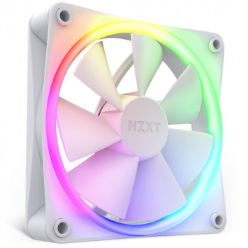 NZXT F120 RGB Triple Pack 12 cm kompiuterio ventiliatorius baltas 3 vnt.