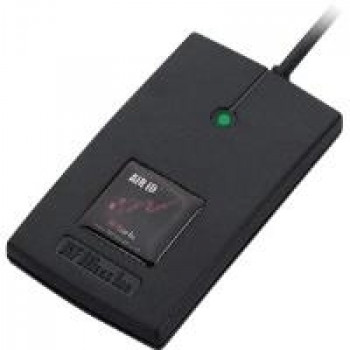 RF IDeas WAVE ID Solo Keystroke CSN juodos spalvos skaitytuvas