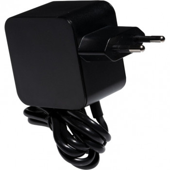 Raspberry Pi SC1408 15,3 W fiksuotos įtampos USB-C maitinimo adapteris, 5,1 V 3 A, Europlug, juodas