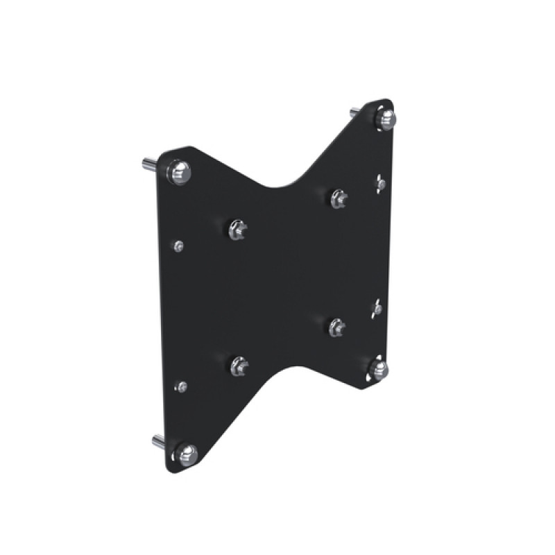 Ergonomic Solutions Hook & Rail VESA 100 į 200 adapteris - juodas