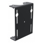 Ergonomic Solutions Hook & Rail Back-to-Back bėgelio laikiklis - juodas