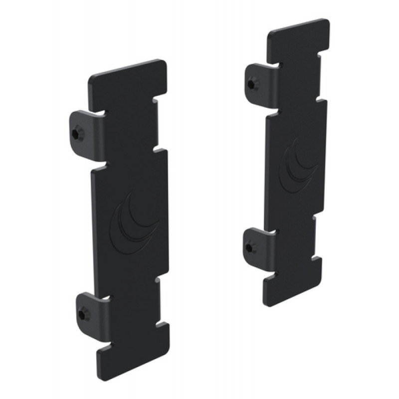 Ergonomic Solutions Hook & Rail galinių dangtelių rinkinys - juodas