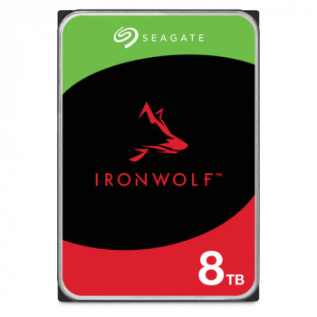 Seagate IronWolf 4x8TB NAS HDD rinkinys - 32TB, 7200rpm, SATA 6Gb/s, 256MB talpykla, CMR, 24x7