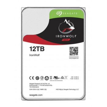 Komplektas SEAGATE NAS HDD 4x12TB IronWolf 7200rpm 6Gb/s SATA 256MB talpykla 3,5 colio 24x7 CMR NAS ir RAID sistemoms BLK