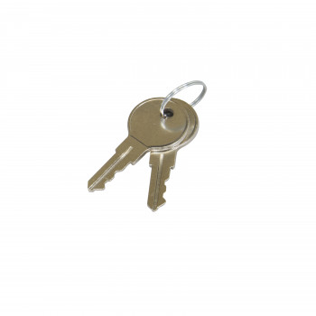 Vaddio Middle Atlantic rakto rinkinys spintos durims - 2 vnt., sidabrinis