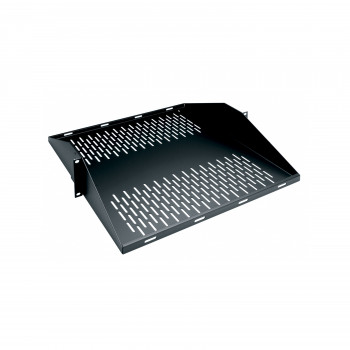 Vaddio Middle Atlantic U2MS 2U 19 colių rack lentyna, juoda