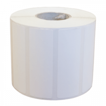 Zebra Z-Essentials 102x152 mm termo perdavimo etiketės, nepadengtas popierius, nuolatiniai klijai, 500 etikečių/ritinyje, 12 ritinių/dėžėje
