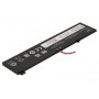 2-Power pagrindinė baterija Lenovo Legion 5-15IMH05H 81Y6 - 80 Wh, Li-Ion, 4 celės, juoda
