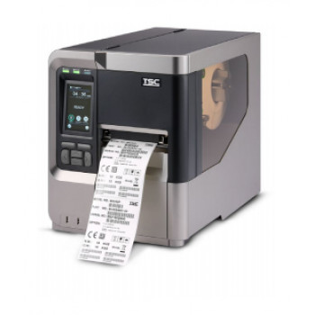 TSC MX240P 8 taškų/mm 203dpi Rewind RTC Display TSPL-EZ USB RS232 – etikečių spausdintuvas